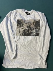 A-24 Mens Size S White Mid 90s Long Sleeve Jonah Hill