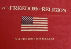 Delta Preshrunk T-Shirt Mens XL Red Short Sleeve Graphic Flag Cotton Crew Neck