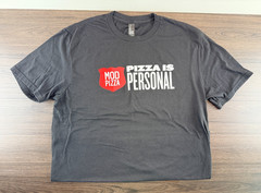 MOD Pizza “Pizza Is Personal” Employee Crew Shirt | Size Medium | Black