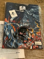 WARREN LOTAS Comic Book Web Guy Spider-Man Tee T-Shirt Large New