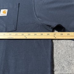 Carhartt Pocket T Shirt Mens XLT NWT Short Sleeve Blue Heavyweight Tee Loose Fit