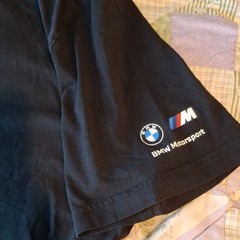 PUMA BMW Motorsport Men’s 2XL Black Graphic Logo Short Sleeve Crew Neck Tee