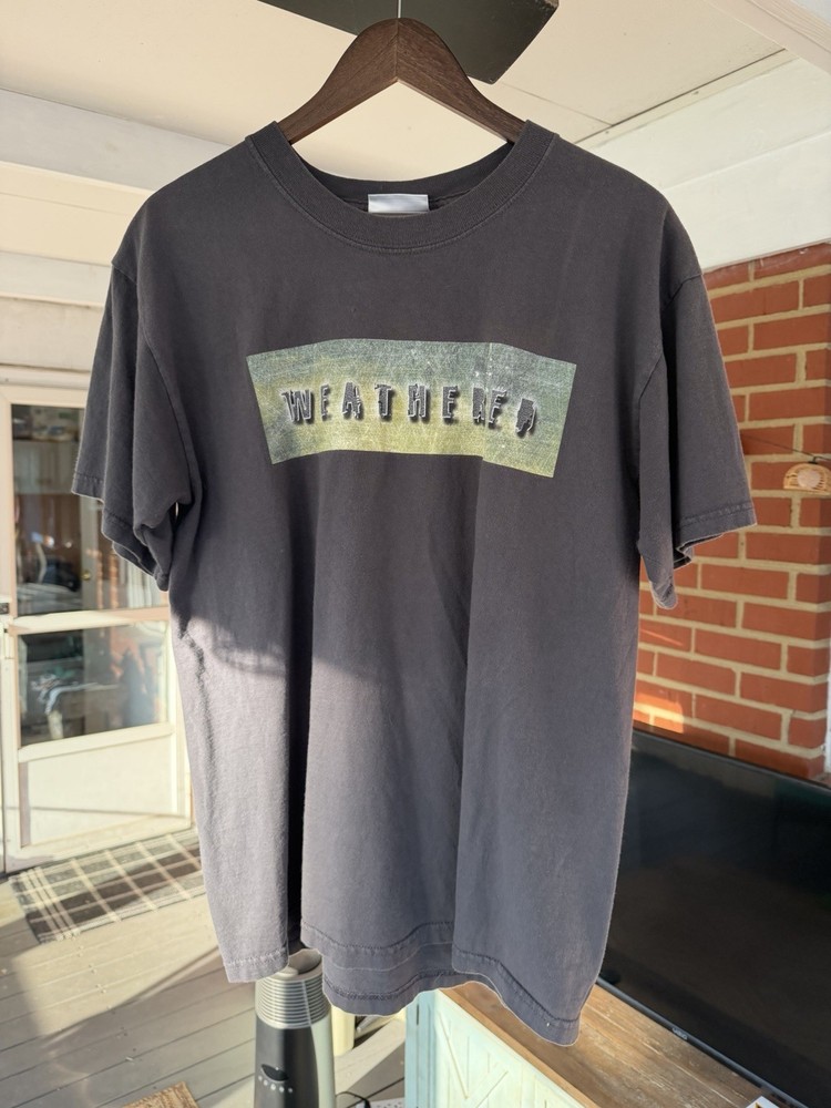 Vintage Creed weathered Graphic Black Men’s L Short Sleeve Band T-Shirt
