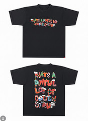 That’s A Awful Lot of Cough Syrup Shirt Streetwear Black Graphic Tee Size S-2xl
