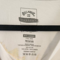 Billabong Men’s Size XXL White Fire Flower T-shirt New