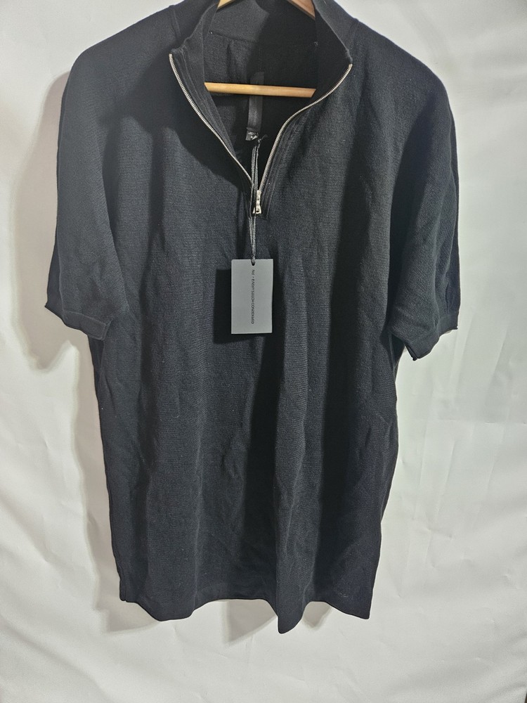 Nike Nd Every Stitch Cosnidered Black Half Zip Mens S Shirt -CW3747-010