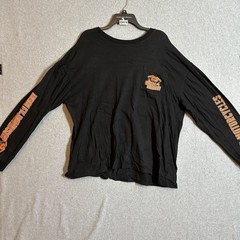 Harley-Davidson Voo Doo Shirt Mens XL Black New Orleans Louisiana Long Sleeve