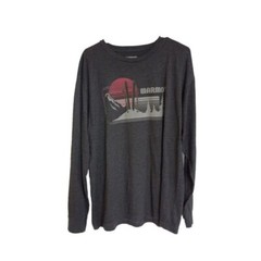 Marmot Men’s Basic Long Sleeve T Shirt Large Blended Fabric Black