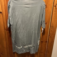 7.62 Design -In Arms We Trust Grey Men’s Large Tshirt 100% Preshrunk Cotton