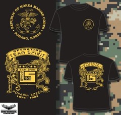 Operation Team Spirit ROK Marines Republic of Korea T-shirt