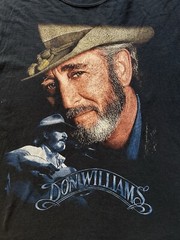 Don Williams Gentle Giant Tour Size M Men’s 90’s Country Music T Shirt Vintage