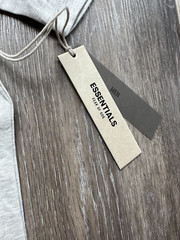 Fear of God Essentials Light Oatmeal Short Sleeve T-Shirt Sizes: XS-XXL