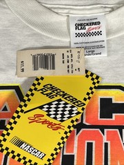 VTG NASCAR Winston Cup Tour 1997 T-Shirt Adult L Checkered Flag Racing Deadstock