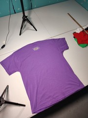 Vtg VeggieTales Shirt Size XL Live! Big Idea Purple Very Rare Clean See Pics