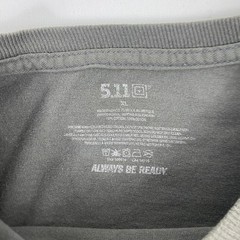 5.11 Shirt Mens Extra Large Gray Always Be Ready Graphic Tee Tactical Crewneck