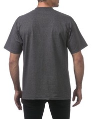 Men’s Heavyweight Cotton Crewneck T-Shirt Pro Club 3 Pack Tee Bulk Solid Blank