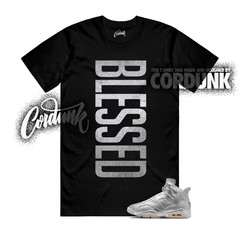 6 Metallic Silver Pure Platinum Oil Grey T Shirt Match VERTBLS