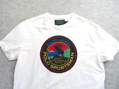 Polo Ralph Lauren Shirt Mens Medium White Polo Country Sportsman Graphic Tee