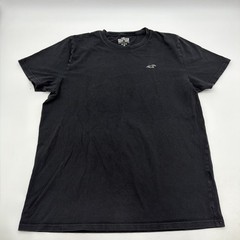 Hollister Must-have Collection T-shirt Men Black Logo 100% Cotton .#48041