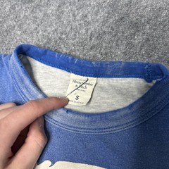 Vintage Abercrombie & Fitch Double Face Reversible Tee A & F Braves Native Small