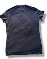 Versus Versace Graphic T-Shirt Y2K Punk Ittierre Italy Black Neon Print XS/S