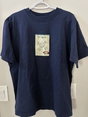 Oakley Men’s Blue Graphic Print Logo Crew Neck Short Sleeve T-Shirt Size L