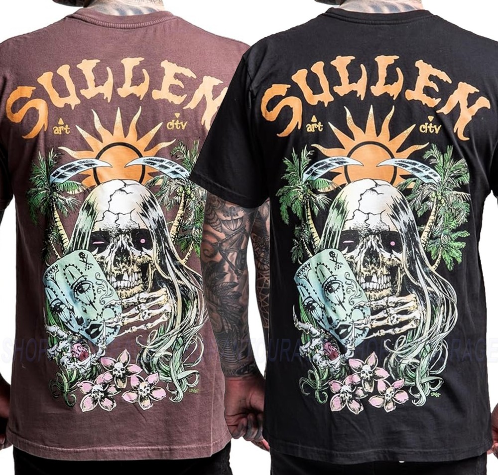 Sullen Hard Gamble Premium Fit SCM8220 Short Sleeve T-shirt For Men | 2 Colors