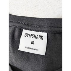NEW Gymshark Training T-Shirt Mens Med Black Recycled Polyester Performance Tee