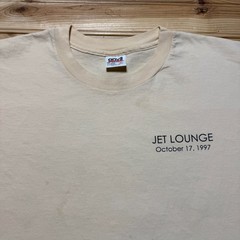 Vintage 1997 Jet Lounge Jeffy-J’s 30th Birthday Martini Anyone Novelty Shirt XL