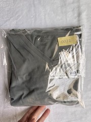 ⁠Polo Ralph Lauren Men’s Medium Gray V-Neck Short Sleeve Tee