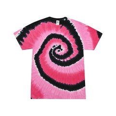 Tie Dye T-Shirts Multi-Color Adult XXX-Large 100% Cotton Colortone