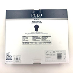 Polo Ralph Lauren Shirt Mens Medium 3-Pack Slim Fit Cotton Crew Navy Green Grey