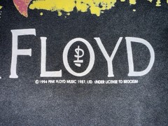 Pink Floyd Bootleg Fade Streetwear Heavyweight 11oz T-Shirt L/XL Winterland 1994