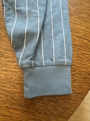 Lacoste Live men’s big logo long sleeve shirt SZ L Blue White