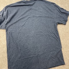 VTG G.H. Bass & Co. Men’s Navy Pocket T-Shirt Size Large Distressed Cotton