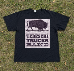 Vintage Tedeschi Trucks Band White T-Shirt, Full Size S-4XL