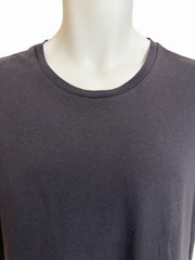 Calvin Klein Men’s M Dark Gray 100% Cotton Short Sleeve T-Shirt Plain No Pockets