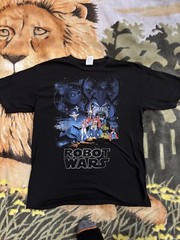 Transformers The Animated Movie T Shirt Sz Large Bootleg 2000’s Robot Wars