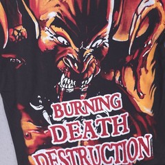 Vintage Manowar Hell On Stage Shirt Mens XL REPRINT AOP All Over Print Band 90s