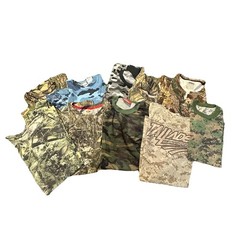 VTG Realtree Mossy Oak Camouflage T-Shirt Men’s Mixed Size Lot of 10 Hunting 90s