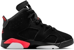 Jordan Air 6 Retro ‘Infrared Salesman’ Pre-School (Black) – Black – 12C