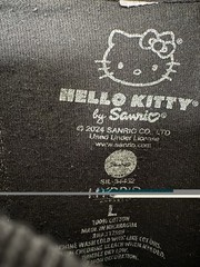 Hello Kitty – Adult Tokyo Speed #01 Japan Car Racing Black T-Shirt Large
