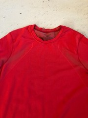 Champion Shirt Men’s Small Double Dry Active Stretch Red Knit Tee