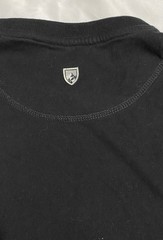 Kuhl Kommando Crew Shirt Mens Sz XL Black Long Sleeve Pullover Organic Cotton