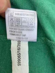 Pierre Cardin 1950 Original Logo Graphic T-Shirt Green Size M #z57