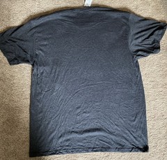 NWT Men’s VANS T Shirt Yellow Logo on Dark Grey Shirt. XXL