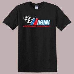 Mikuni Carburetors Company Black T-Shirt Size S-5XL