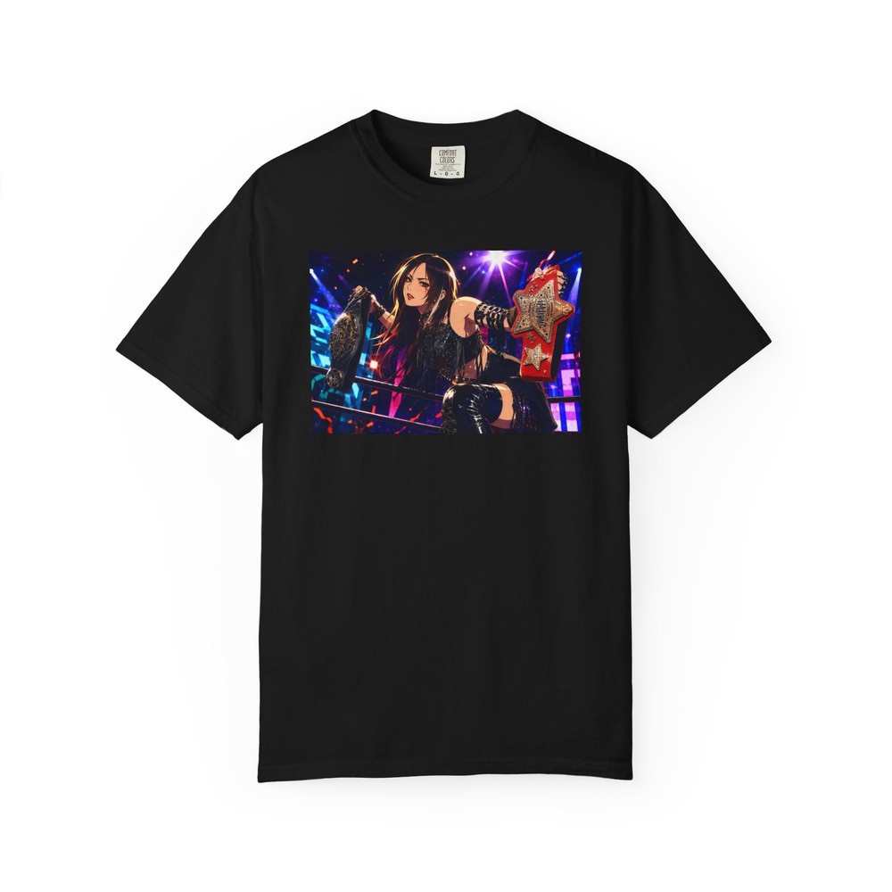 Saya Kamitani Stardom NJPW Anime Art Shirt Joshi Wrestling Size S-4XL