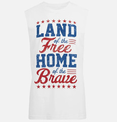 Way to Celebrate Men’s 4th of July Muscle Tank (Medium)