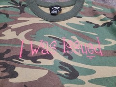 Vintage 90s Rothco XL “I Was Issued” Army Woodland Pink Camo T Shirt